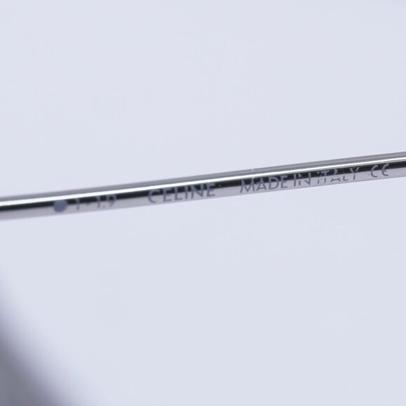 Celine CL40083U 16A Aviator Sunglasses – Palladium/Smoke - Picture 7 of 11